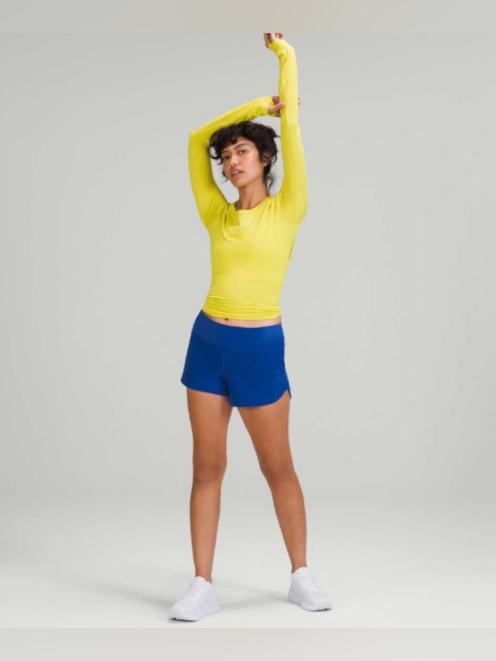 Lululemon Speed Up Mid-Rise Short 4” Symphony Blue